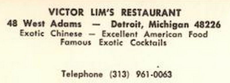 Victor Lims - Vintage Postcard (newer photo)